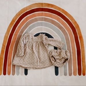 Zara dress with Diaper Cover